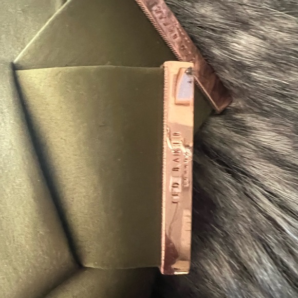 Ted Baker Olive Green Mules with Bow Detail - Picture 6 of 8